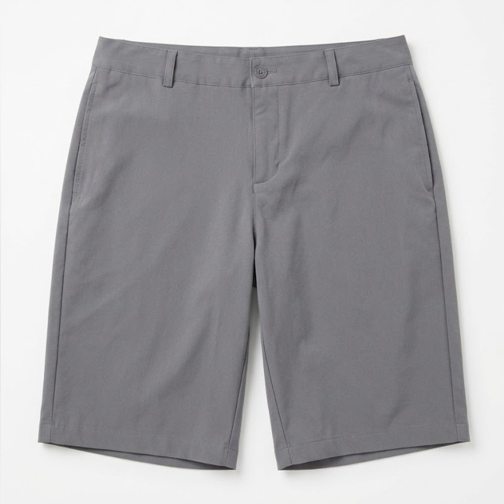 Slazenger Performance Golf Shorts in Gray. Kid’s Boys Size XL, Size Extra Large